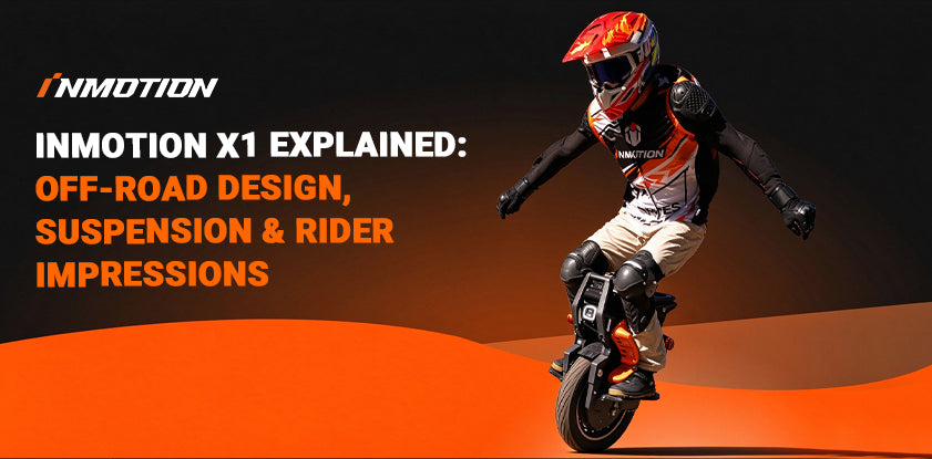 INMOTION X1 Explained: Off-road design, suspension & rider impressions
