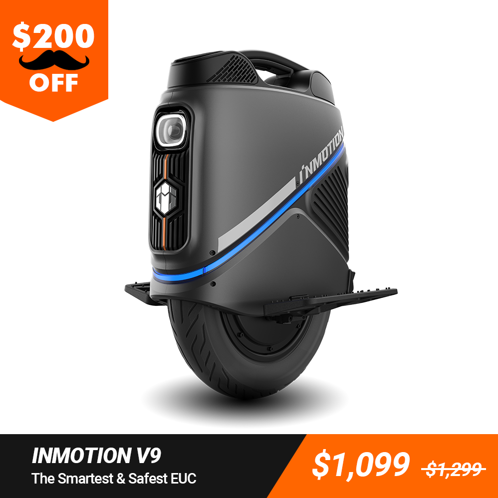 INMOTION V9 | The Smartest & Safest Electric Unicycle - INMOTION