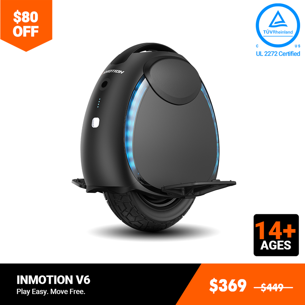 INMOTION V6 Electric Unicycle | Play Easy. Move Free - INMOTION