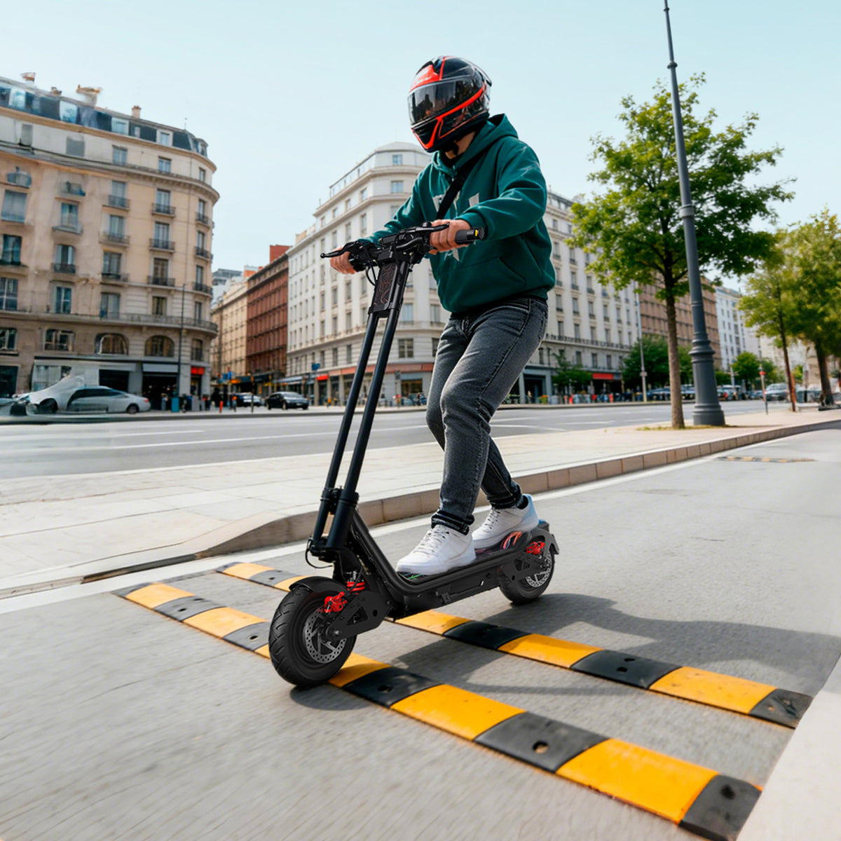 INMOTION C10 Electric Scooter | Dual Motor & Dual Suspension